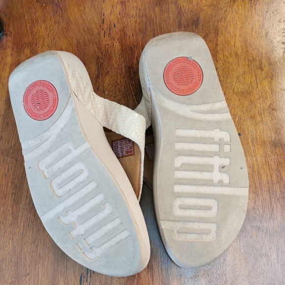 FIT FLOP Blush coloured size 6 sandal - Picture 3 of 5